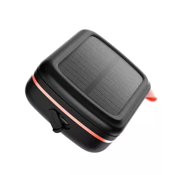 Choetech TWS kabellose Kopfhörer wasserdicht mit Solarpanel und integrierter 2500mAh Powerbank schwarz (BH-T05)