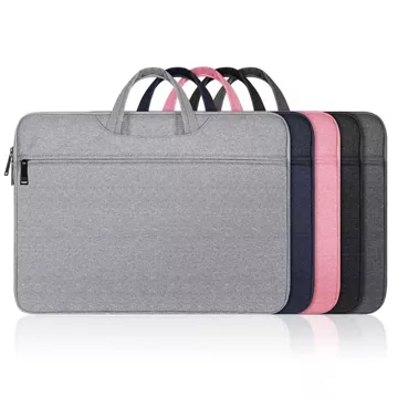 DUX DUCIS LBTC – Laptoptasche 13–13,9 Zoll, horizontale Handtasche – Dunkelgrau