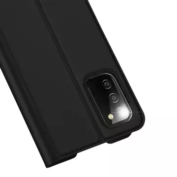 DUX DUCIS Skin Pro Holsterhülle mit Flip Samsung Galaxy A02s EU schwarz