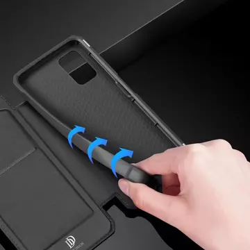 DUX DUCIS Skin X Holster Cover für Samsung Galaxy A03s schwarz