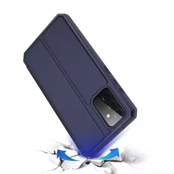 DUX DUCIS Skin X Holster Cover mit Flip Cover für Samsung Galaxy A72 4G blau