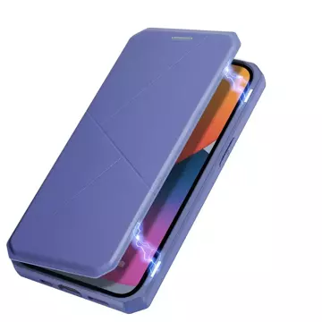 DUX DUCIS Skin X Holster Flip Cover für iPhone 13 Pro blau