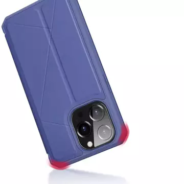 DUX DUCIS Skin X Holster Flip Cover für iPhone 13 Pro blau