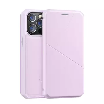 DUX DUCIS Skin X Holster Flip Cover für iPhone 13 Pro rosa