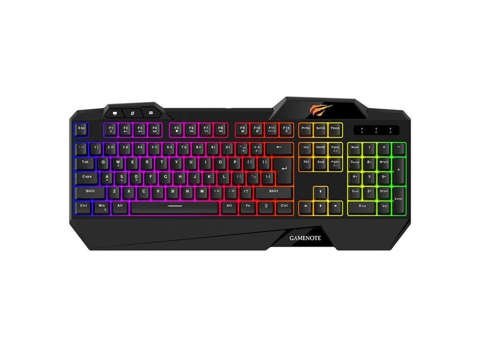 Die kabelgebundene Gaming-Tastatur Havit GAMENOTE KB488L