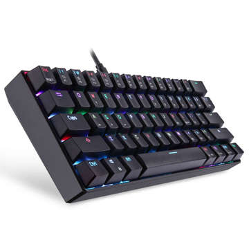 Die mechanische Gaming-Tastatur Motospeed CK61 RGB