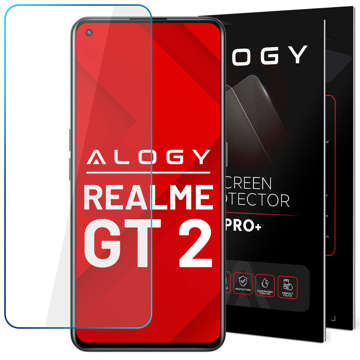 Displayschutz aus gehärtetem Glas 9H Alogy für Realme GT 2