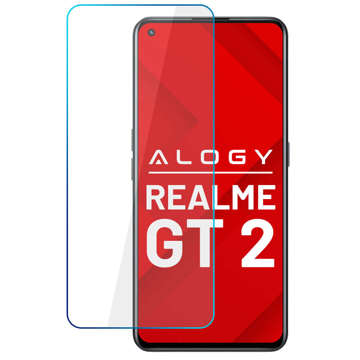 Displayschutz aus gehärtetem Glas 9H Alogy für Realme GT 2