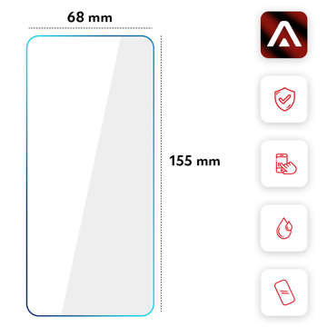 Displayschutz aus gehärtetem Glas 9H Alogy für Realme GT 2