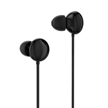 Dudao In-Ear-Kopfhörer Headset mit Fernbedienung und Mikrofon Miniklinke 3,5 mm schwarz (X11Pro schwarz)