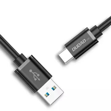 Dudao Kabel USB-Kabel - USB Type C Super Fast Charge 1 m schwarz (L5G-Schwarz)