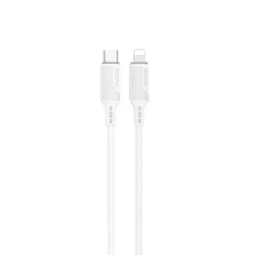 Dudao USB Type C - Lightning Kabel zum Laden und Datentransfer 20W PD 1m weiß (L6S_1M)