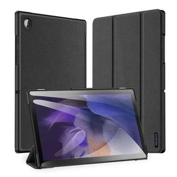 Dux Ducis Domo Flip Case für Samsung Galaxy Tab A8 10.5 X200 / X205 Schwarz Glas