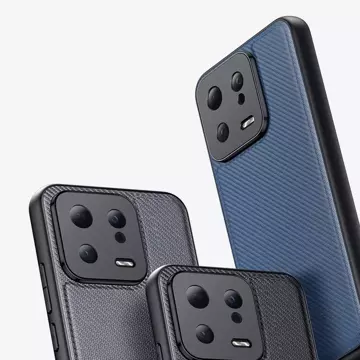 Dux Ducis Fino Hülle für Xiaomi 13 Cover mit Silikonrahmen blau