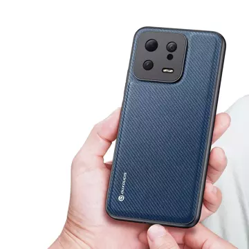 Dux Ducis Fino Hülle für Xiaomi 13 Cover mit Silikonrahmen blau