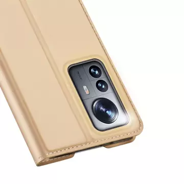 Dux Ducis Skin Pro Holster Cover Flip-Cover für Xiaomi 12 Pro gold