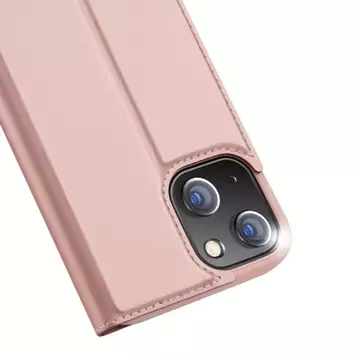 Dux Ducis Skin Pro Holster Cover Flip Cover für iPhone 13 Mini Pink