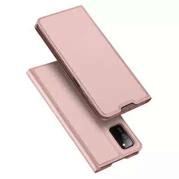 Dux Ducis Skin Pro Holster Cover für Samsung Galaxy A03s rosa