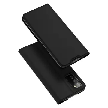 Dux Ducis Skin Pro Holster Cover mit Flip Samsung Galaxy A03s schwarz