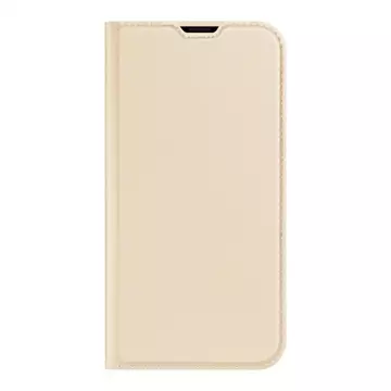 Dux Ducis Skin Pro Holster Flip Cover für iPhone 13 Pro Max gold