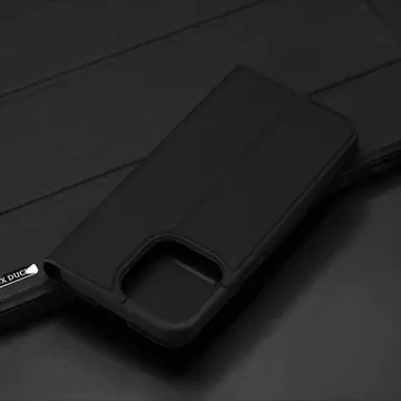 Dux Ducis Skin Pro Holster Flip Cover für iPhone 13 Pro schwarz