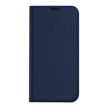 Dux Ducis Skin Pro Holster Flip Cover für iPhone 14 blau