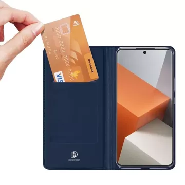 Dux Ducis Skin Pro Holsterhülle für Xiaomi Redmi Note 13 Pro Plus 5G Blau