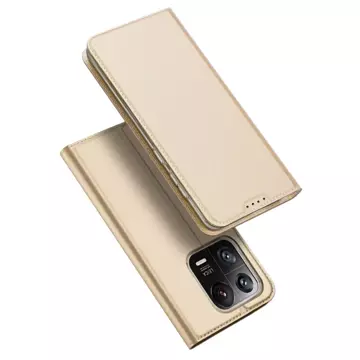 Dux Ducis Skin Pro Hülle Xiaomi 13 Pro Flip Card Wallet Gold Ständer