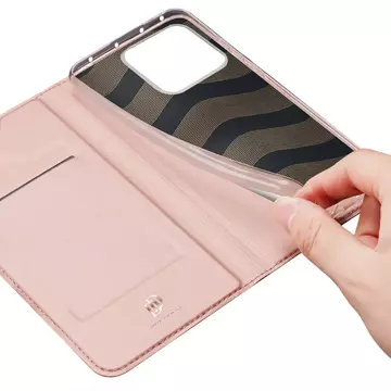 Dux Ducis Skin Pro Hülle Xiaomi 13 Pro Flip Card Wallet Stand Pink