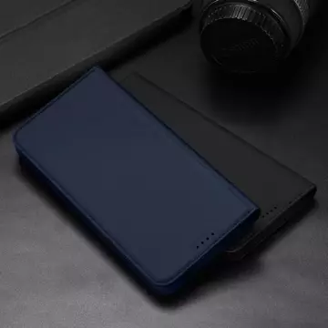 Dux Ducis Skin Pro Hülle für Samsung Galaxy A54 5G Flip Cover Card Wallet Stand blau