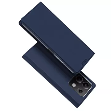 Dux Ducis Skin Pro Hülle mit Klappe und Kartenfach für Xiaomi Redmi Note 13 5G – blau