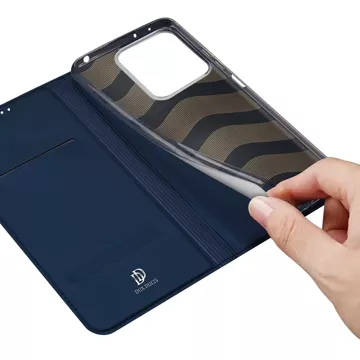 Dux Ducis Skin Pro Hülle mit Klappe und Kartenfach für Xiaomi Redmi Note 13 5G – blau