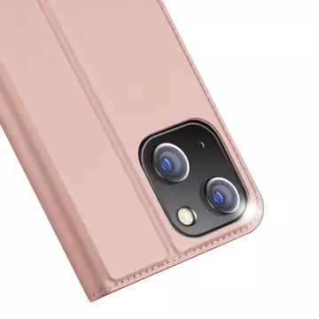 Dux Ducis Skin Pro iPhone 15 Hülle mit Klappe und Geldbörse – Pink