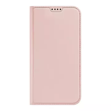 Dux Ducis Skin Pro iPhone 15 Pro Hülle mit Klappe und Geldbörse – Pink