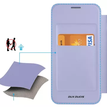 Dux Ducis Skin X Pro Hülle mit Magnetring/Ständer für Samsung S24 – Lila