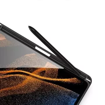 Dux Ducis Toby Hülle mit Platz für einen Eingabestift für Samsung Galaxy Tab S9 Ultra, schwarz