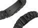 Edelstahl Alogy Armband Edelstahl für Smartwatch 22mm Schwarz