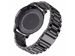 Edelstahl Alogy Armband Edelstahl für Smartwatch 22mm Schwarz