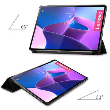 Etui Alogy Book Cover Case für Lenovo Tab P12 Pro 12.6" TB-Q706F, TB-Q706L Czarny