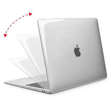 Etui Alogy Hard Case für Apple Macbook Air 13 2022 M2 A2681 13,6" Przezroczyste