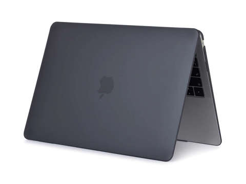 Etui Alogy Hard Case matt für Apple MacBook Air 13 M1 2021 Schwarz