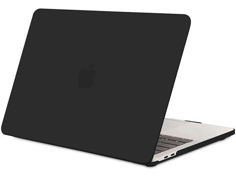 Etui Alogy Hard Case matt für Apple MacBook Pro 13 M1 2021 Schwarz