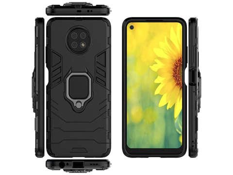 Etui Alogy Stand Ring Armor für Xiaomi Redmi Note 9T/ 9T 5G schwarz