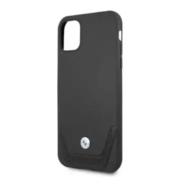 Etui BMW BMHCN61RSWPK für Apple iPhone 11/ XR Hardcase Leder perforiert