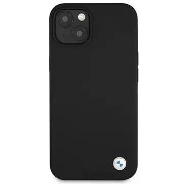 Etui BMW BMHCP13MSILBK für Apple iPhone 13 6,1" Hardcase Silicone Signature