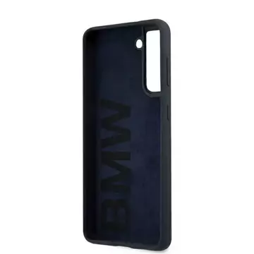 Etui BMW BMHCS21MSILNA für Samsung Galaxy S21 Plus G996 Hardcase Silikon Signatur