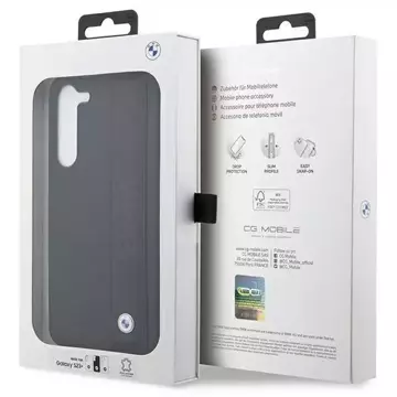 Etui BMW für Samsung Galaxy S23 Plus HardCase Leder texturiert