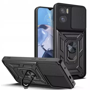 Etui Camshield Pro für Motorola Moto E22 / E22i Schwarz