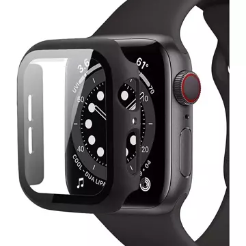 Etui Defense360 für Apple Watch 4 / 5 / 6 / SE (44 mm) Schwarz