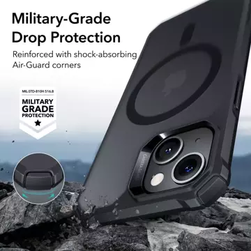 Etui ESR Air Armor HaloLock MagSafe für Apple iPhone 14 Pro Mattschwarz